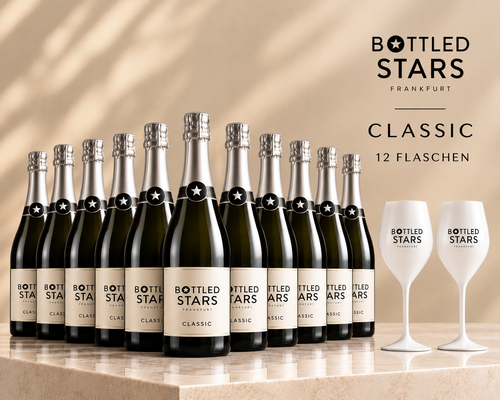 Bottled Stars Classic – Paket mit 12 Flaschen