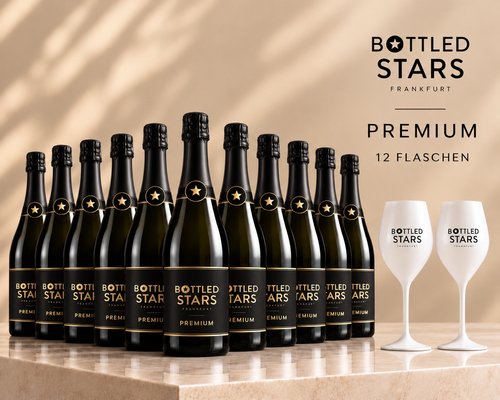 Bottled Stars Premium – Paket mit 12 Flaschen